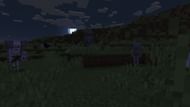 Skeletons at night (Image via Minecraft)